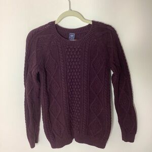 Gap red Chunky Knit Red Sweater